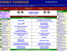 Tablet Screenshot of famguardian.org